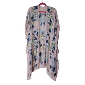Floral Kimono Style Cover Up
